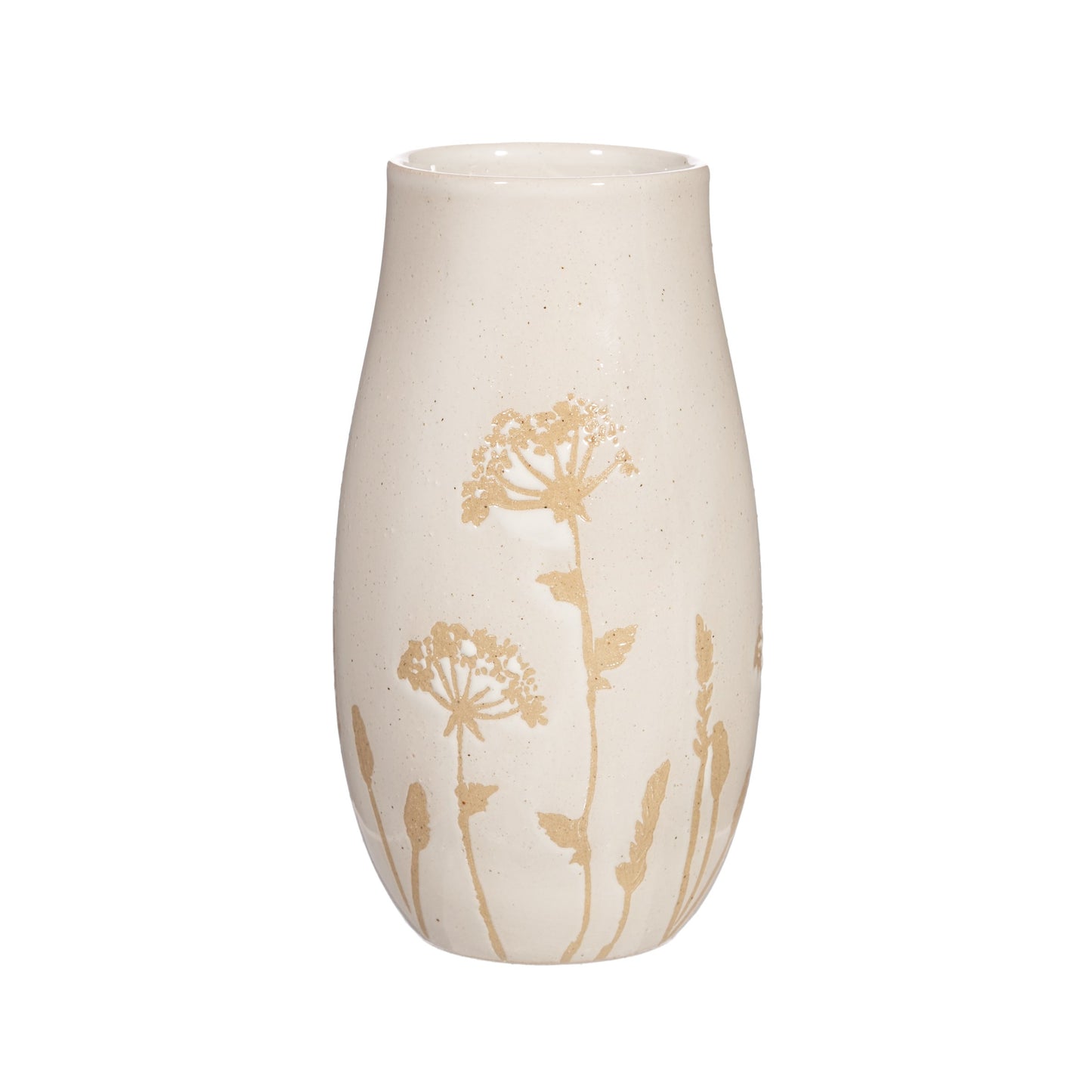 Cow Parsley Ceramic Vase