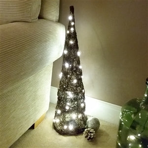 LED Christmas Tree Cone Decoration Indoor & Outdoor | Two Colours Available