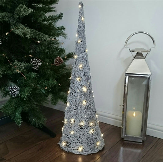 LED Christmas Tree Cone Decoration Indoor & Outdoor | Two Colours Available