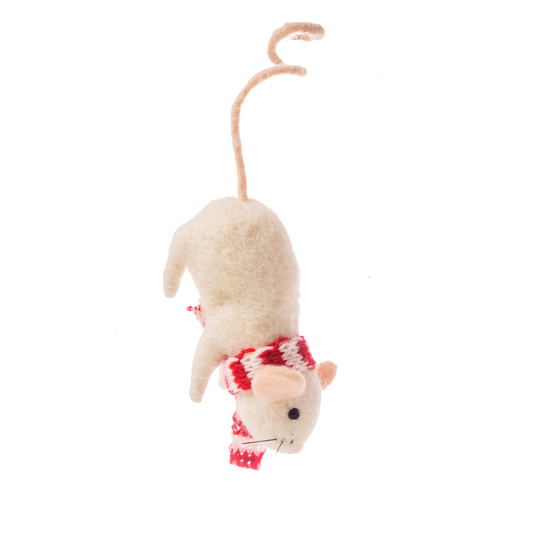 Hanging Mice Felt Decoration