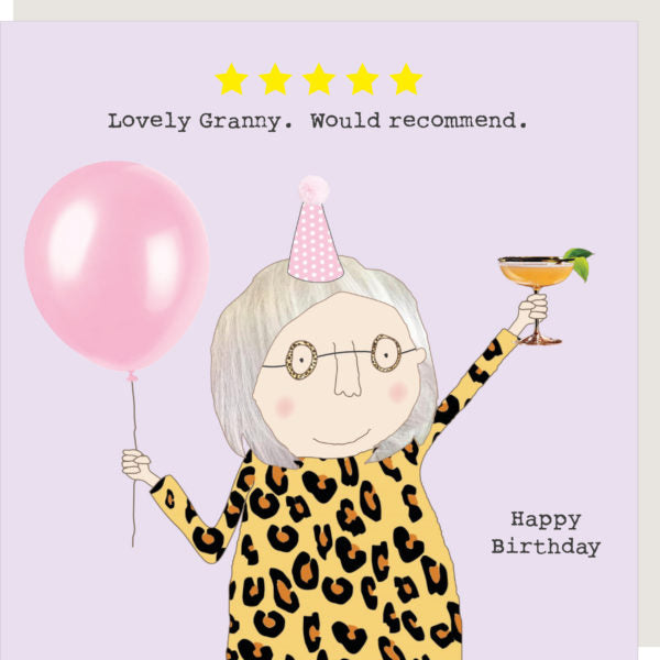 Granny Five Star Card