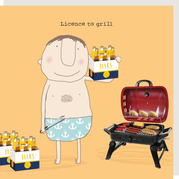 Licence to Grill Card