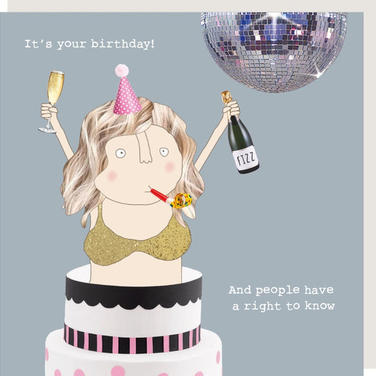 Right To Know Birthday Card