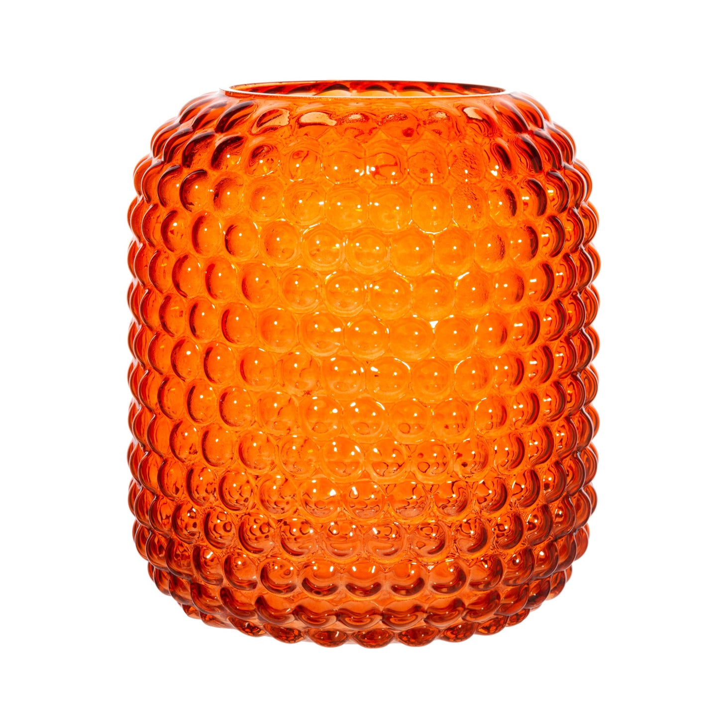 Bobble Glass Vase | Amber