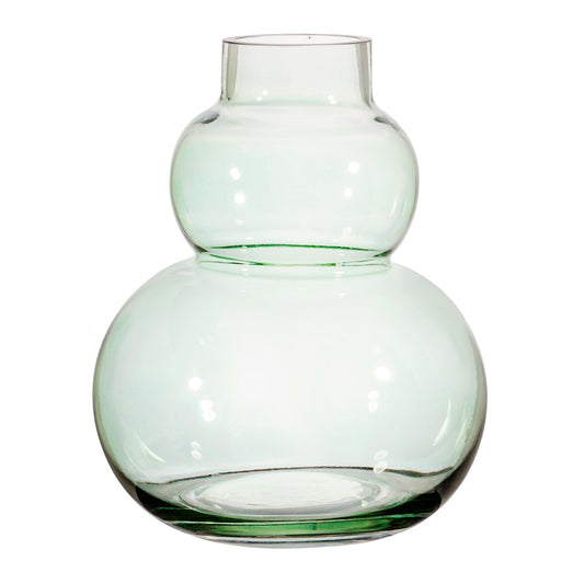 Glass Pebble Vase | Pale Green