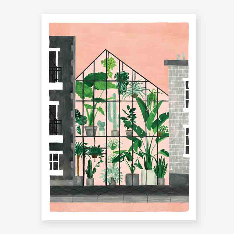 Greenhouse Art Print