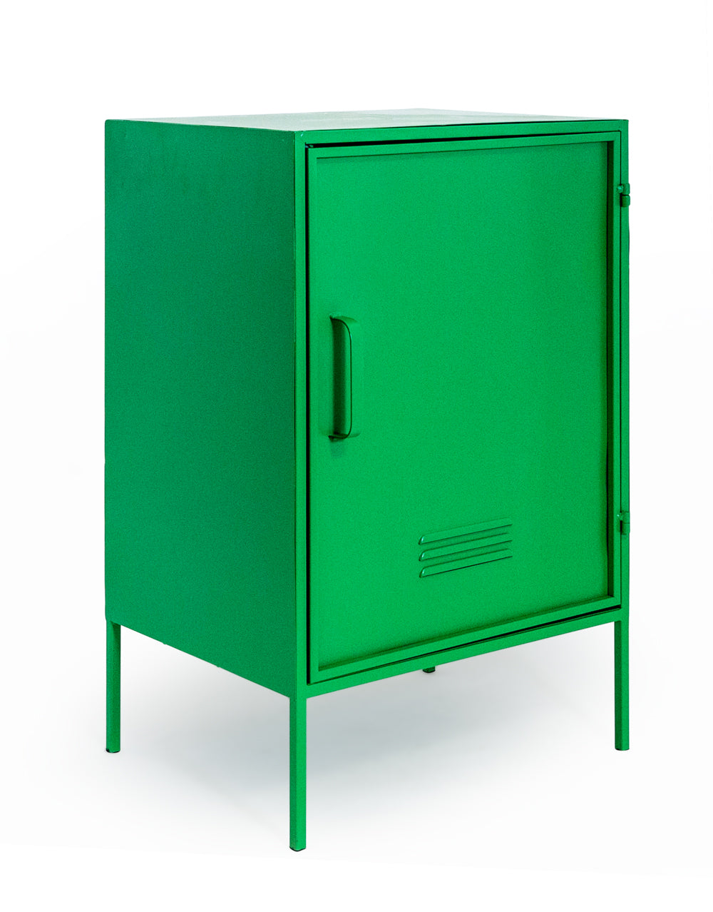 Metal Locker Style Cabinet in Green | Two Door Options