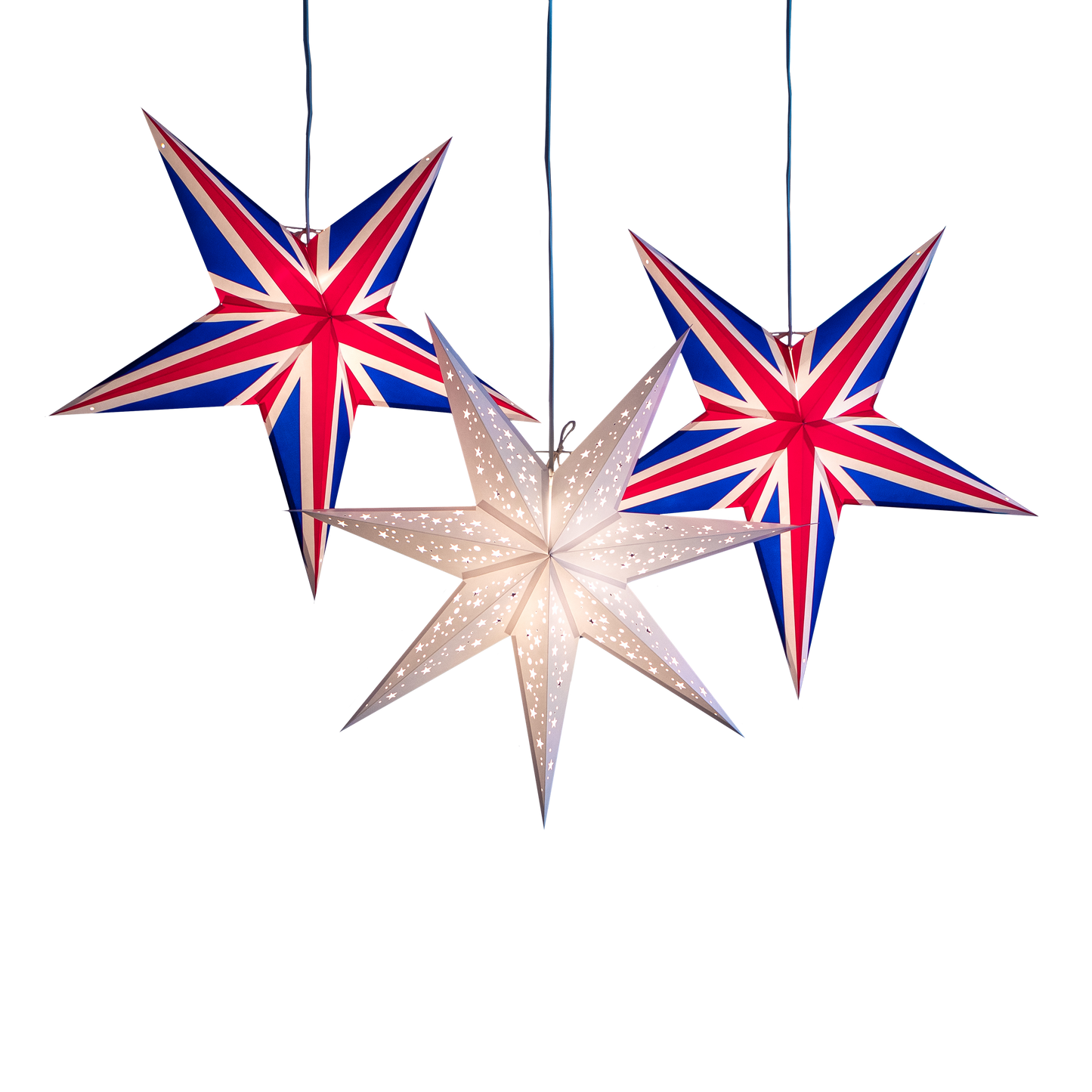Coronation Paper Star Bundles | 60cm