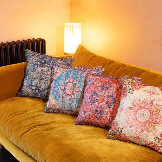 Recycled Chintz Printed Cushion, Various Styles