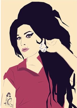 Amy Winehouse Art Print