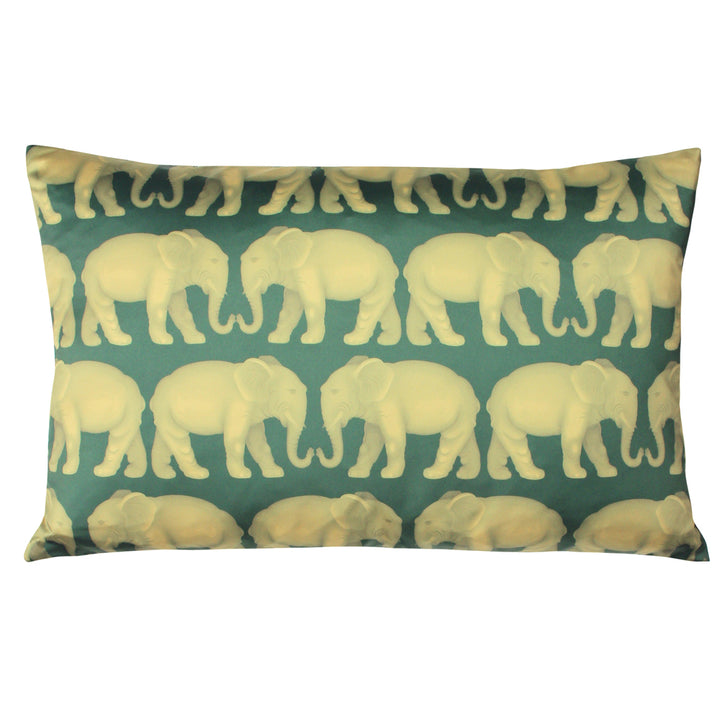 Elephant Emerald Cushion