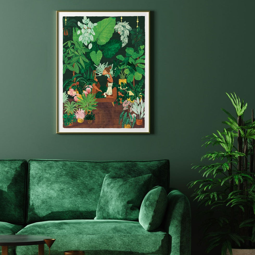 Plant Addict Art Print