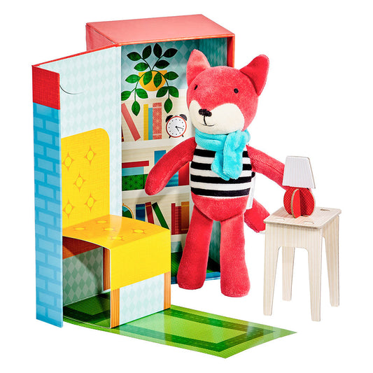 Frances The Fox | In The Library Playset