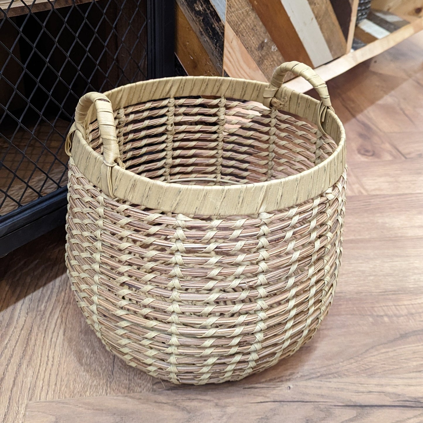 Natural Palm Storage Basket