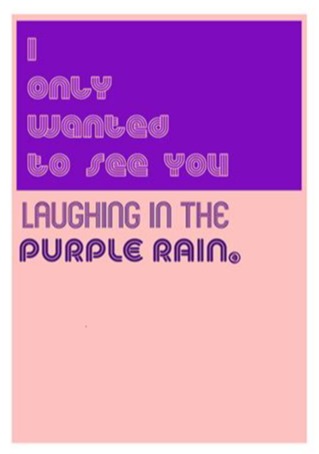 Purple Rain Print