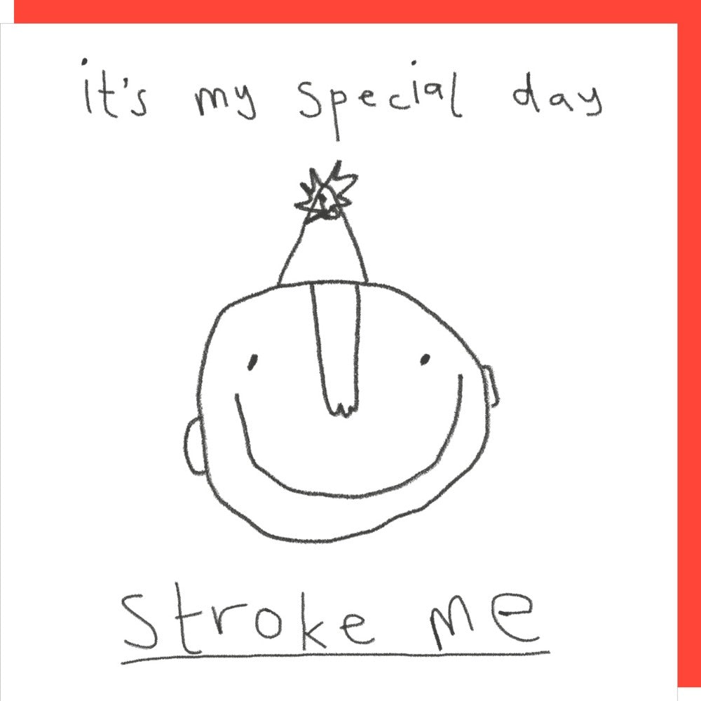 Stroke Me Card