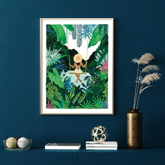 Botanical Swing Art Print