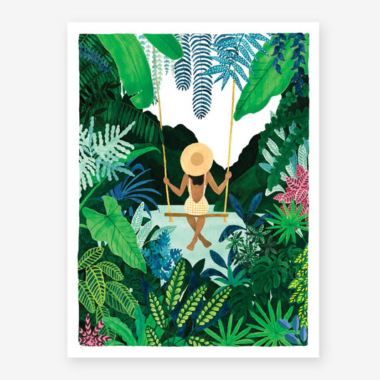 Botanical Swing Art Print