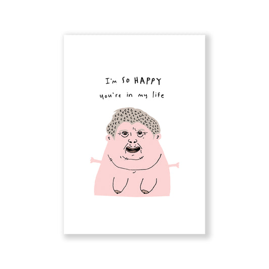 I'm So Happy Card