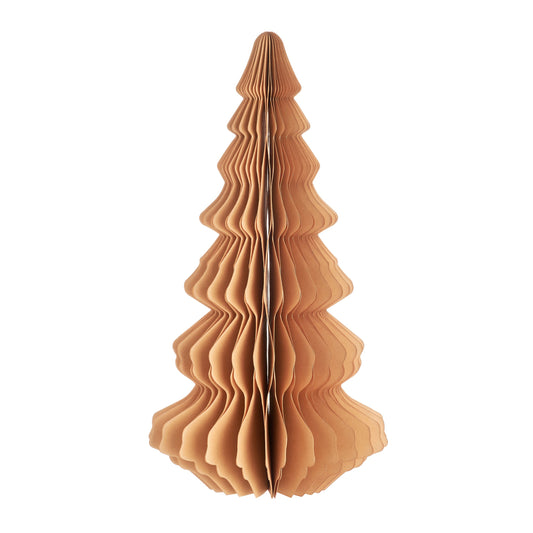 Gold Honeycomb Slim Paper Tree