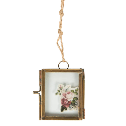 Mini Brass Hanging Photo Frame