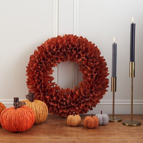 Autumnal Wooden Wreath