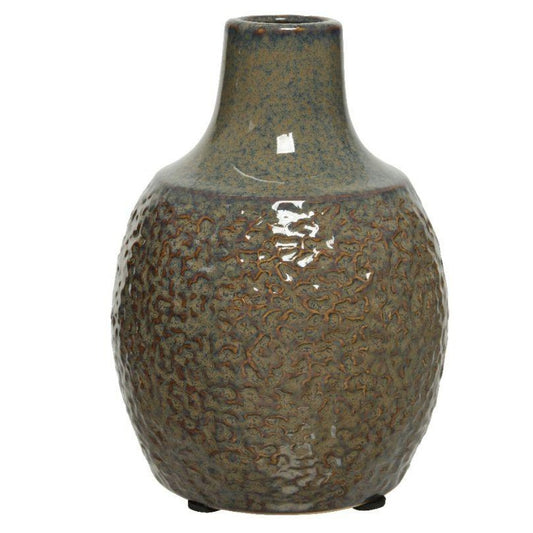 Stoneware Mottled Vase
